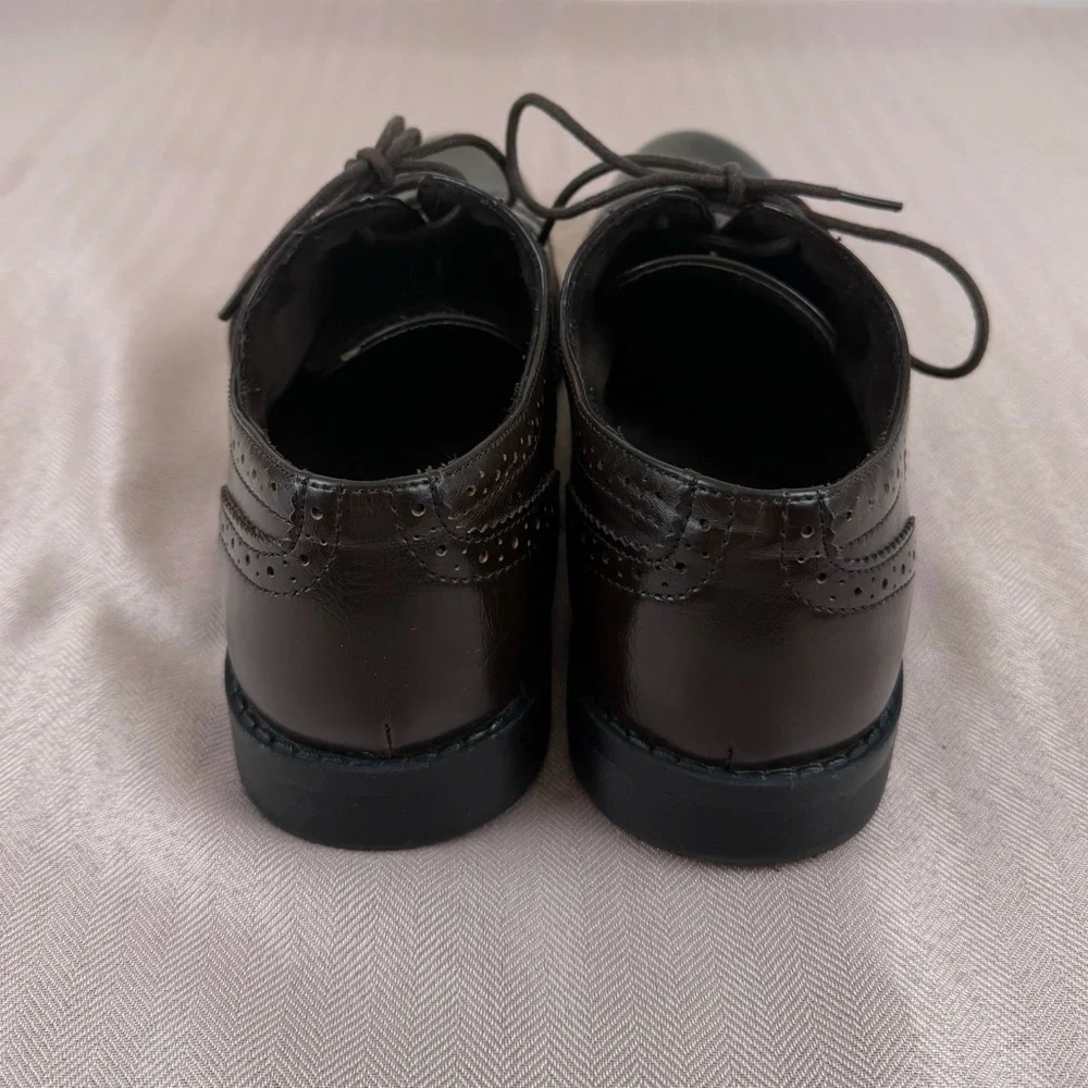 Steve Madden Men’s Dark Brown Oxford Dress Shoes,‎ Size 8.5